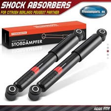 2x Shock Absorbers Rear for Citroen Berlingo Peugeot Partner 5206H1 5206H2 New