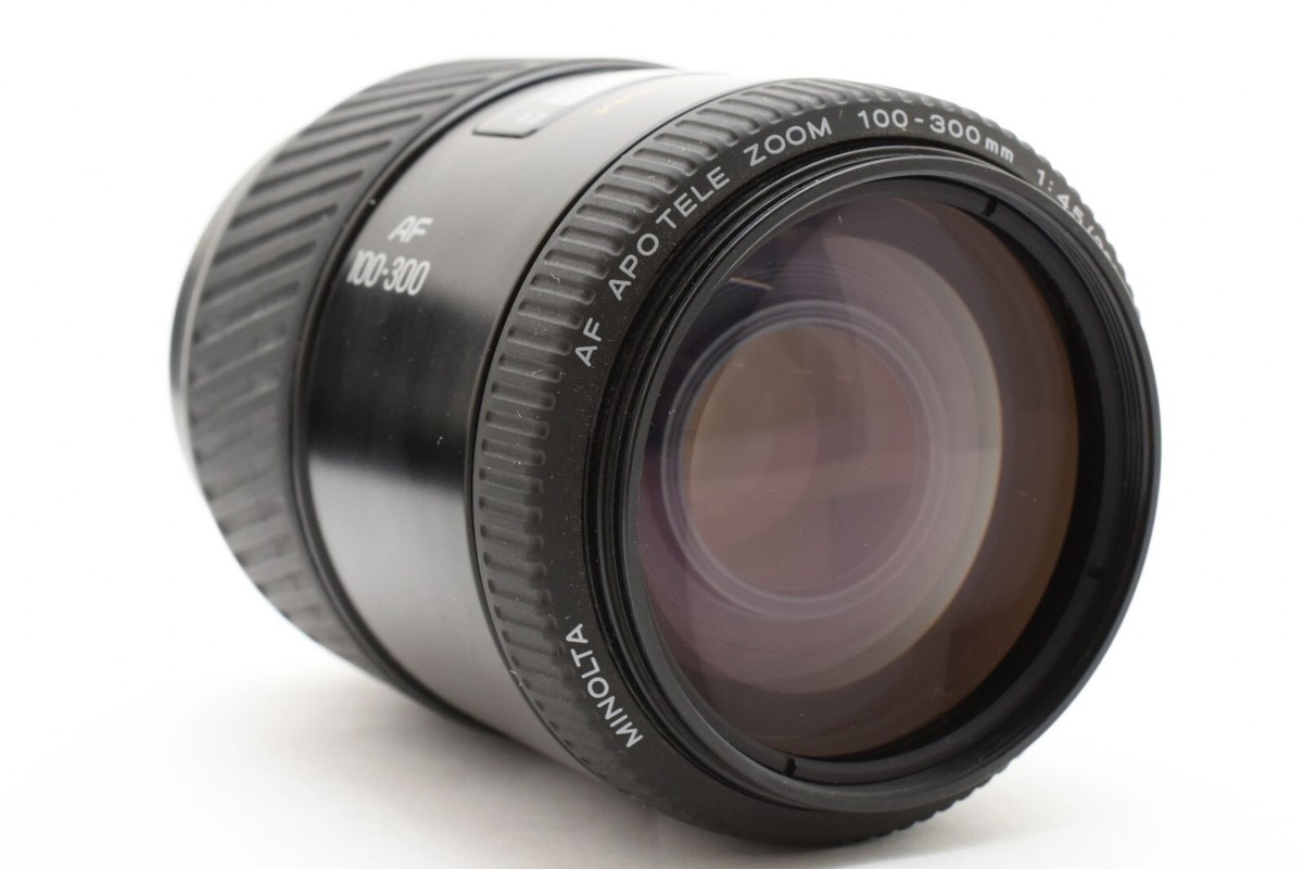 TOP MINT】MINOLTA AF APO 100-300mm f4.5-5.6 with special