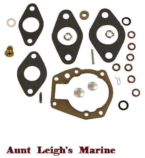 Carburetor Rebuild Kit For Johnson & Evinrude Outboards 1.5-7.5 HP