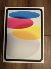 Apple iPad 10th Generation Box, USB cable, charger and papers 64GB Silver READ