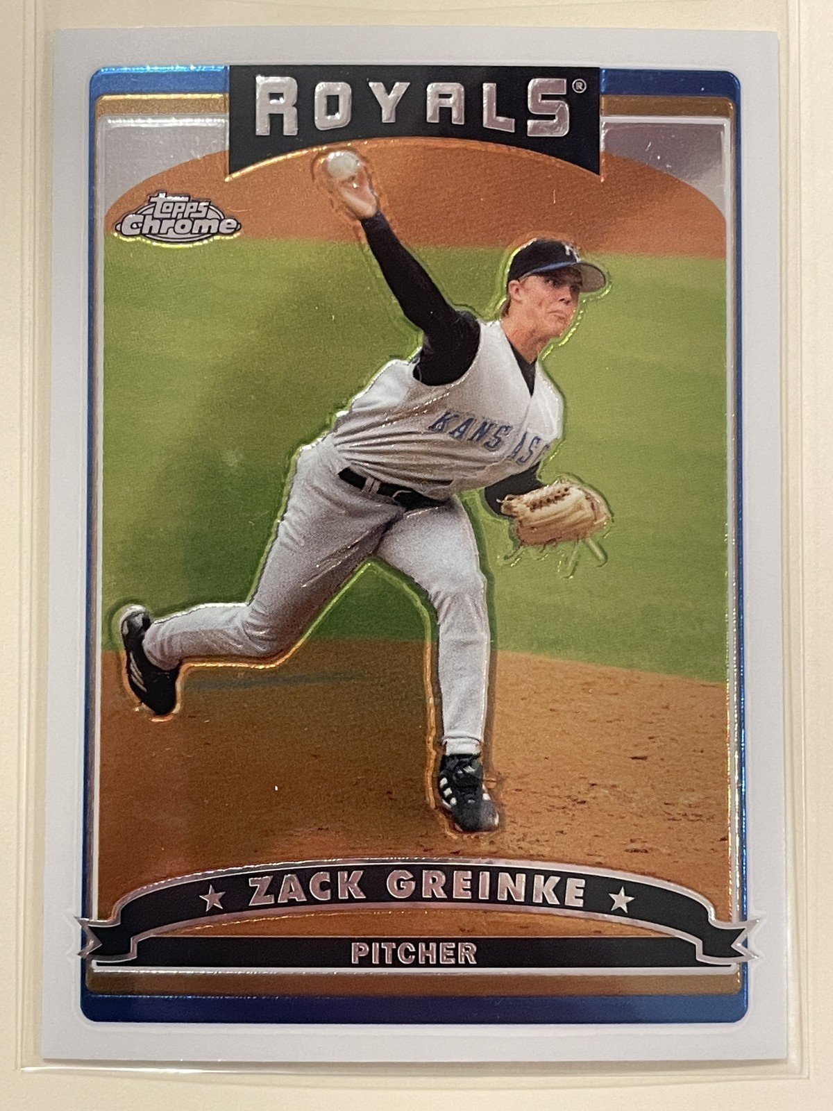 2006 Topps Chrome - Zack Greinke #120