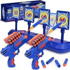 GMAOPHY Digital Shooting Targets with 2 Foam Dart Toy Blaster, Kids Shooting ...