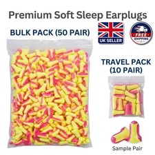 Howard Leight Laser Lite Ear Plugs for Work Sleep Snoring Noise Cancelling Bike