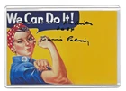 CONNIE PALACIOZ, WORLD WAR 2 ROSIE THE RIVETER SIGNED / AUTOGRAPH 4X6 Photograph
