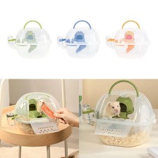 Hamster Carrier Cage Pet Outgoing Cage Hamster Accessories Slide Ladder with
