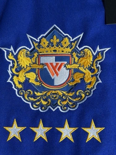 Watson Larger Than Life Varsity Jacket XL New With Tags Blue Letterman Coat image 10