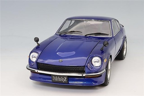 Kyosho 08220WBL Nissan - Fairlady Z-L (S30) Coupe 1970 - Blue Met - 1/18