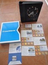 4x Euro Kursm&uuml;nzens&auml;tze + Leuchtturm M&uuml;nzalbum + 1 Edler Silber-Barren Nur 1 Tag