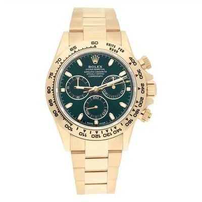 Rolex Daytona Yellow Gold 116508-0013 Green Dial ''John Mayer'' Dial Complete