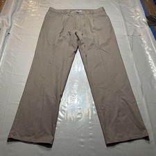 Tommy Bahama Pants Mens 34x30 Brown 5-Pocket Stretch Tencel Cotton Chino Casual