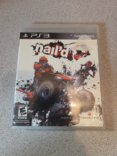 Nail'd PS3 CIB W/ Manual (Sony PlayStation 3, 2010) MX ATV Game Tested - Picture 1 of 4