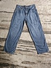 Anchor Blue Men's Blue Denim Baggy Jeans Medium Wash 36w — photo 2