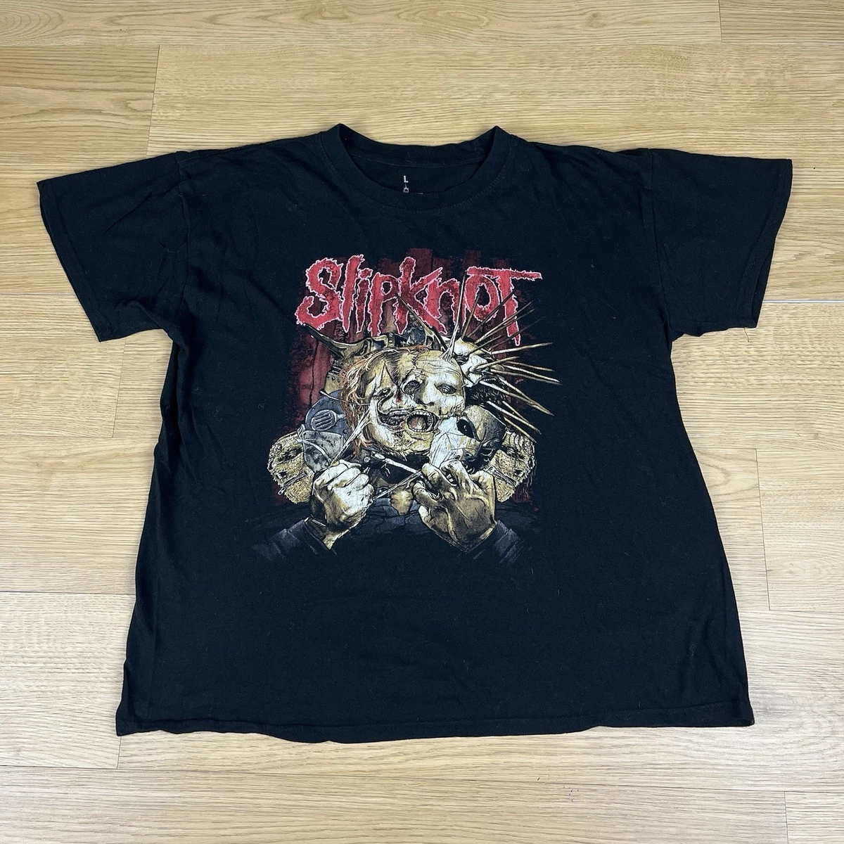T-Shirt Slipknot 'Fuck Me Up' - Noir - Taille SKTS18MB - Coton - Neuf Avec étiquettes