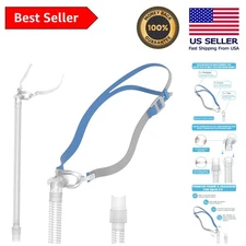 P10 Series CPAP Replacement Set: Headgear, Tube & Snug Clips Included