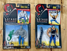 1994 Kenner Batman the Animated Series Action Figures Hiller Croc & Bane