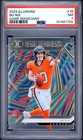2024 PANINI ILLUSIONS GAME MAGICIANS #18 BO NIX ROOKIE RC PSA 7