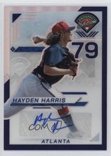 2025 Panini Prospect Edition Purple Prizm Signatures /125 Hayden Harris #48 Auto