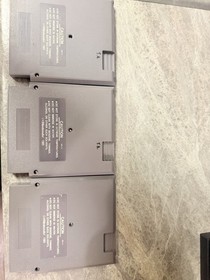 Nintendo Nes Godzilla Ghostbusters and Ninja Garden 2 Game Lot