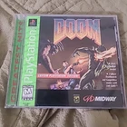 Doom Greatest Hits PS1 Sony PlayStation 1 1995 Complete Manual EXTRA MINT Disc!