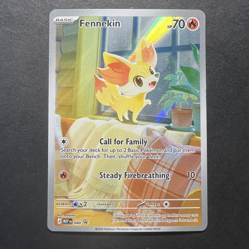 Pokémon Fennekin 080 ME: Mega Evolution Promo 