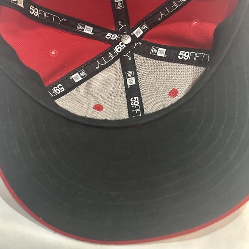 LA Angels New Era 59Fifty Official On Field Fitted Hat Cap 7 1/4 - Picture 13 of 20