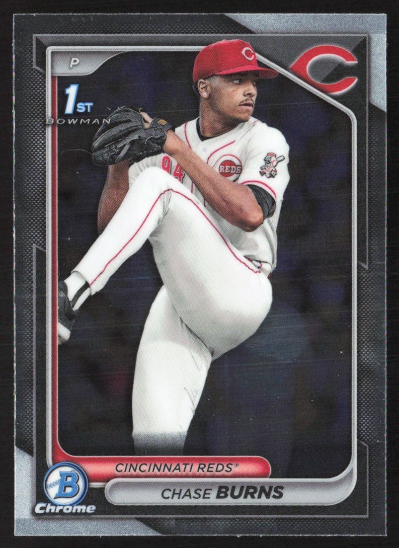 2024 Bowman Draft Chrome Chase Burns #BDC-55 TS8-2