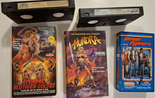 VHS - VMP,ufa,Bavaria,Glasbox, telerent - 2 VHS Filme - plus marketing Cover