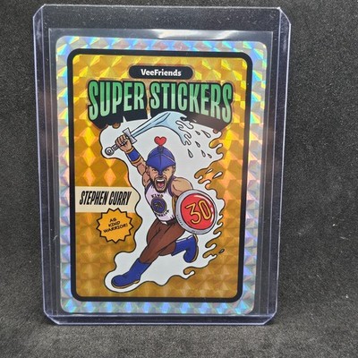 2025 Vee Friends Super Stickers Stephen Curry Kind Warrior