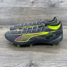 Puma Ultra 5 Ultimate Soccer Cleats Mens Size US.9.5 Carbon Audacity Neon 108159