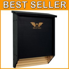 Cedar Wood Bat House - Easy to Install, Eco-Safe Design