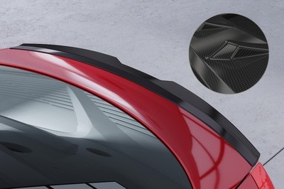 Heck Spoiler Dach Flügel Carbonlook Tuning Wing für Kia Stinger GT HF660-C