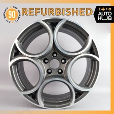 Alfa Romeo 949 Stelvio 8 x 19 19" Wheel Rim Polished Gray 156117309 OEM