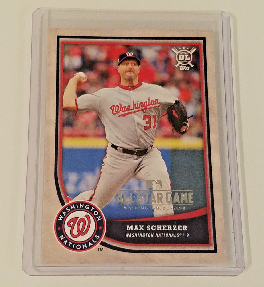 2018 Topps Big League - All-Star Game Fanfest Max Scherzer #ASWR-2 for ...