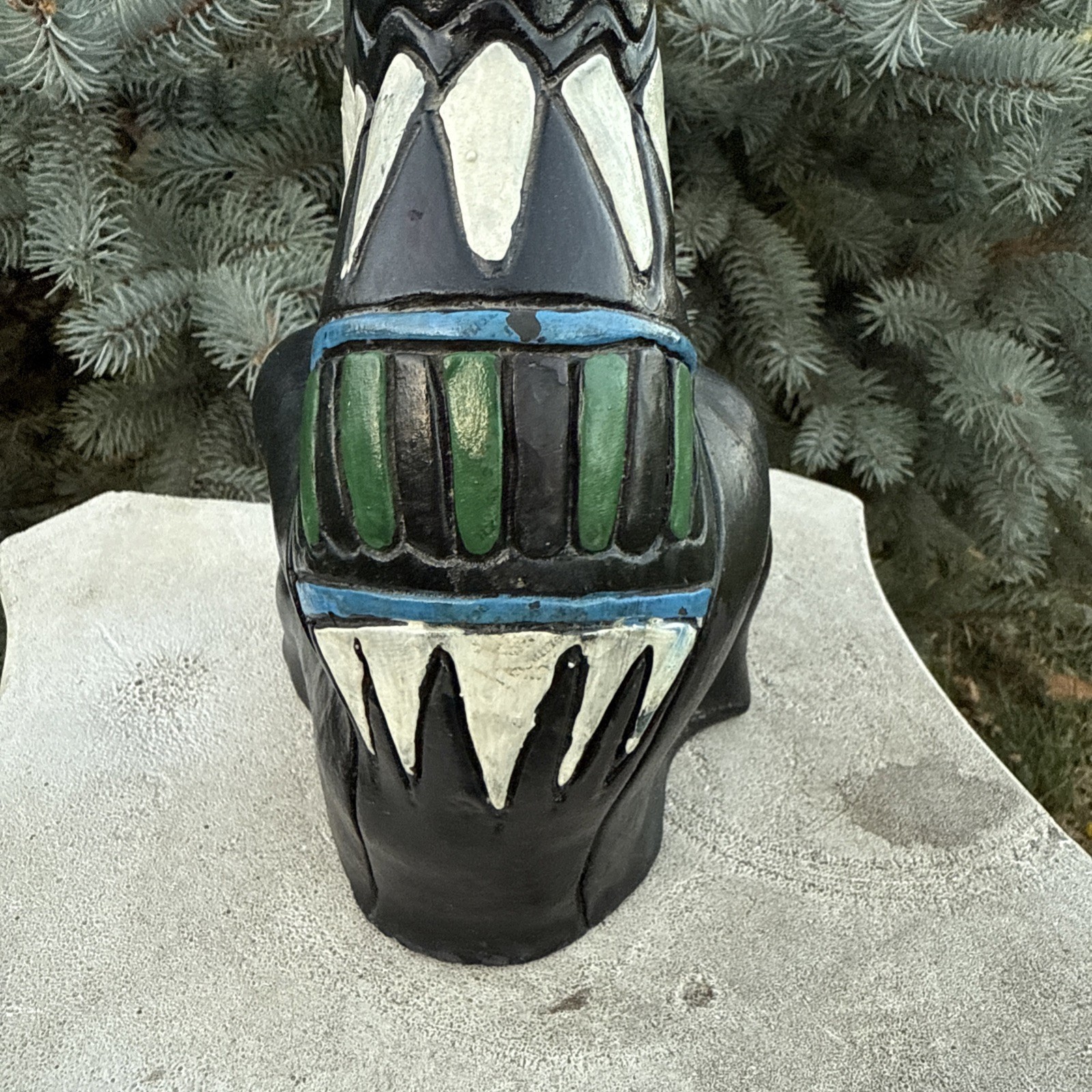 Vintage Manuel Felguerez Mid Century Modern Abstract Cat Art Sculpture 12 inches