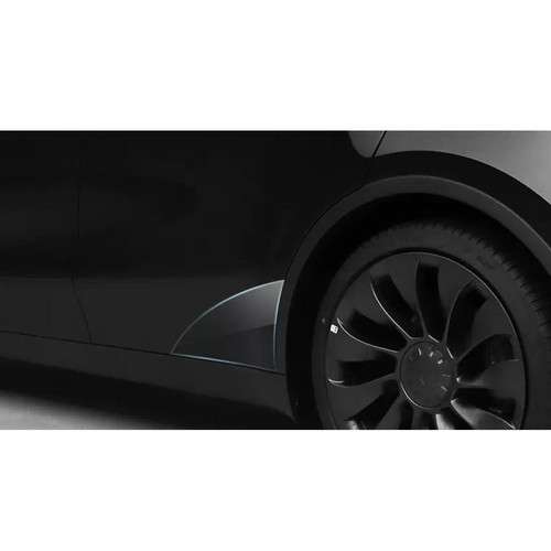 2x Hinten Türverkleidung Schutzfolie Klare TPU passt für Tesla Model Y 2020-23 - Bild 4 von 4
