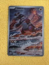 Pokémon TCG Groudon Illustration Rare Paradox Rift 199/182 on eBay