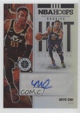 2019 Panini NBA Hoops Premium Stock Hot Signature Rookies Miye Oni Auto RC 11an