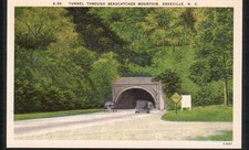 ASHEVILLE,  NC *  TUNNEL THROUGH BEAUCATCHER ...