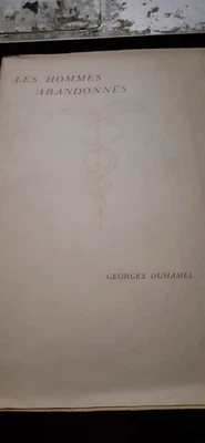 les hommes abandonnés GEORGES DUHAMEL mercure de france 1921 - Photo 1/4