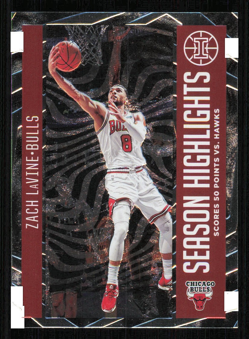 2020-21 Panini Illusions Season Highlights #22 Zach LaVine
