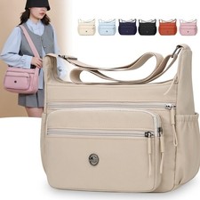 Large Capacity Women Handbag Multi-Purpose Shoulder Bag Durable Crossbody Bag