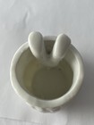 Vintage Bisque Novelty Vessel of Man Upside Down In Basket. Toothpicks Holder 2” — photo 5