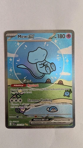 Mew ex 232/091 Sv: Paldean Fates Holo