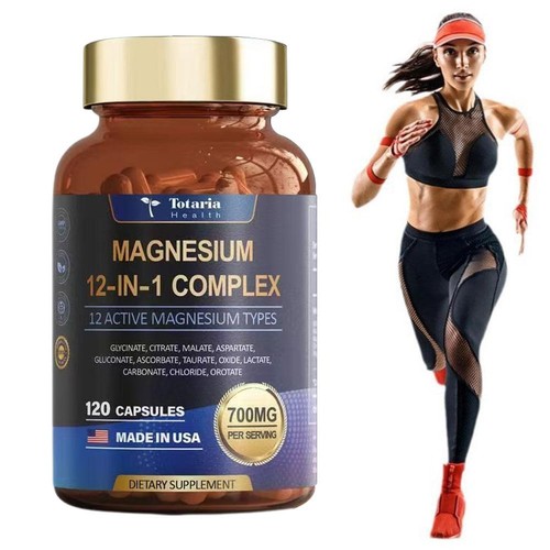 /Magnesium 12 in 1 Complex - Magnesium Glycinate, Citrate, Malate, LThreonate - Picture 3 of 14