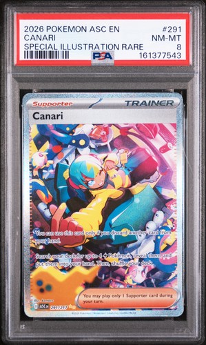 Canari graded PSA 8 for sale on eBay