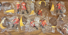 Bandai 2001 Cyborg 009 World Figures Lot of 8 NO BOX