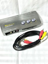 audio-technica AT-SL33AV AV Selector Switcher Tested Japan