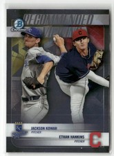 2018 BOWMAN DRAFT #RV-KH JACKSON KOWAR / ETHAN HANKINS RECOMMENDED VIEWING