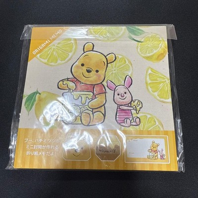 Disney Winnie the Pooh Origami Memo Pad Kids Stationery with Mickey  Donald Desi