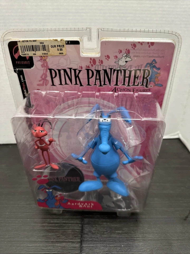 Pink Panther Aardvark And Ant Blue Variant Anteater figure Palisades Toys 2004 - Image 2 of 4
